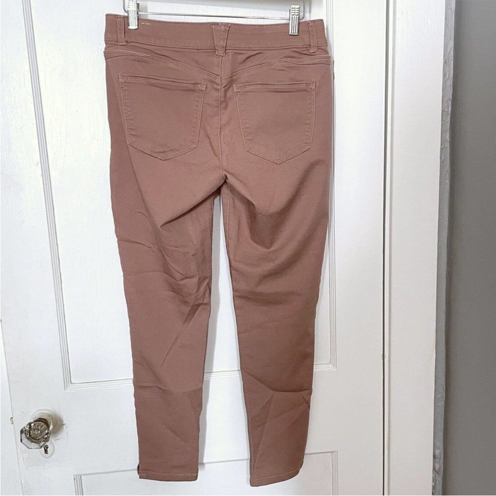 Wit & Wisdom Ab Solution High Waist Ankle Skinny Pants Womens Size 6 Mauve Rose